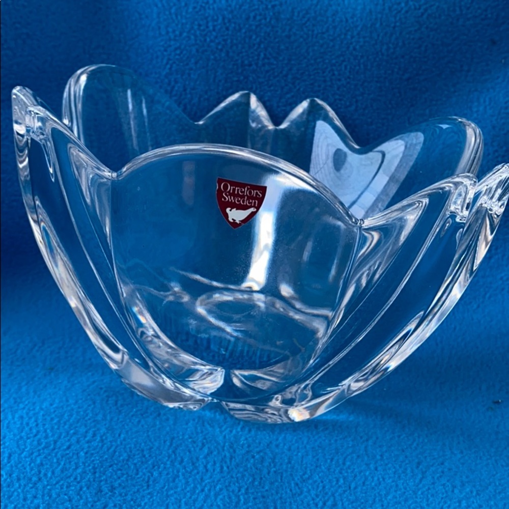 Orrefors Crystal Bowl Vintage - Picture 5 of 5